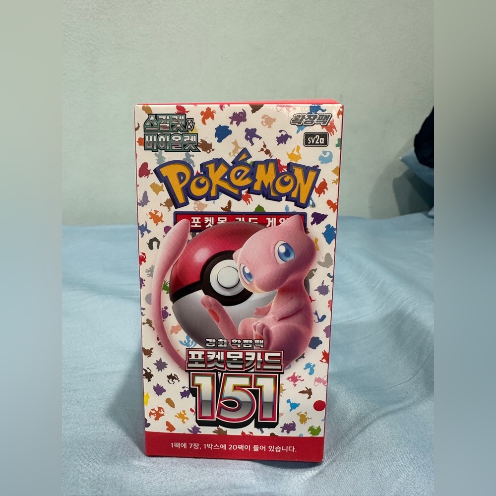 US SHIP Pokémon Korean SV2a 151 Booster Box Sealed
